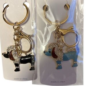 Dog Keychain Bag Charm Key Ring